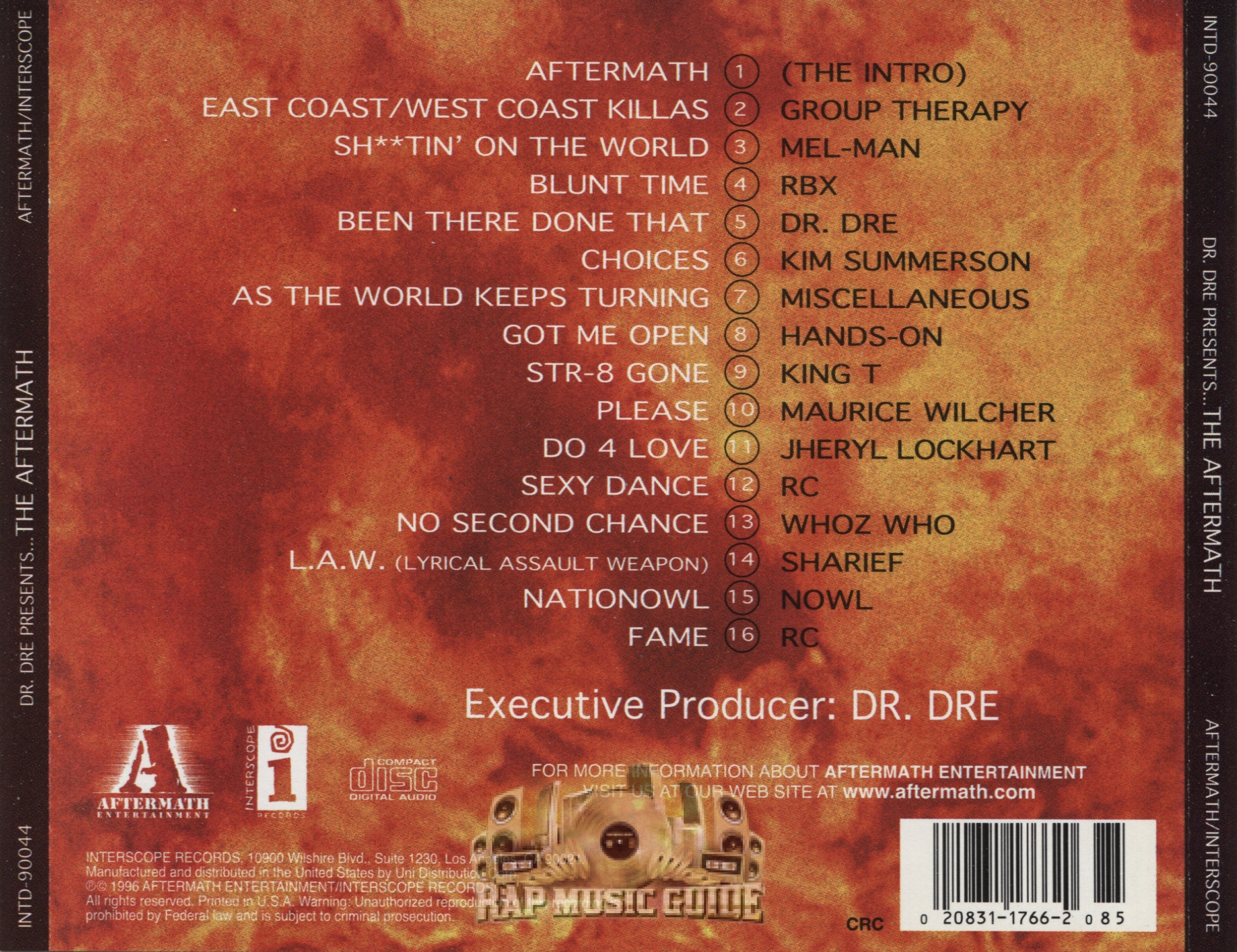 Dr. Dre Presents - The Aftermath: CD | Rap Music Guide